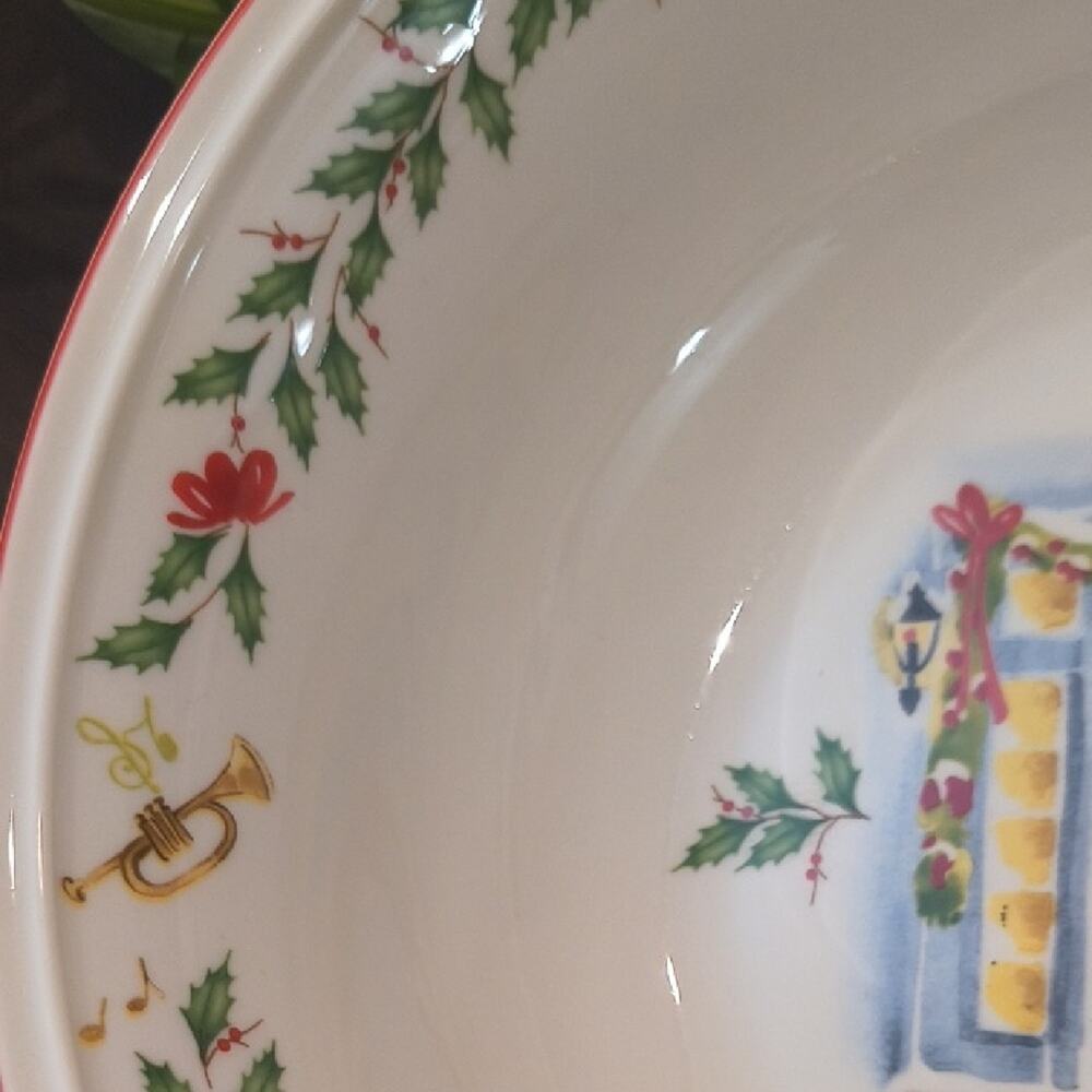 Lenox Holiday Fill Your Home with Joy 10" Bowl NWOT - Picture 7 of 8
